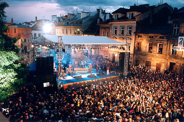 Jewish Culture Festival in Krakow; photo: Bogdan Krezel