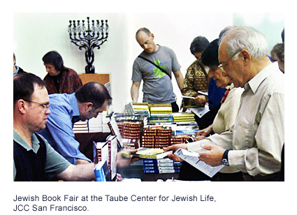 Jewish Book Fair at the Taube Center for Jewish Life, JCC San Francisco.