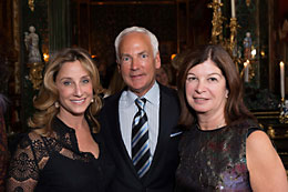 L to R: Dianne Taube; Jeffrey Farber, Chief Executive Officer, Koret Foundation; Barbara Farber.