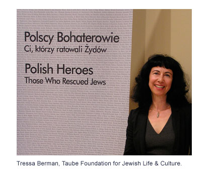 Tressa Berman, Taube Foundation for Jewish Life & Culture.